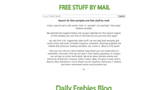 Desktop Screenshot of freestuffbymail.org